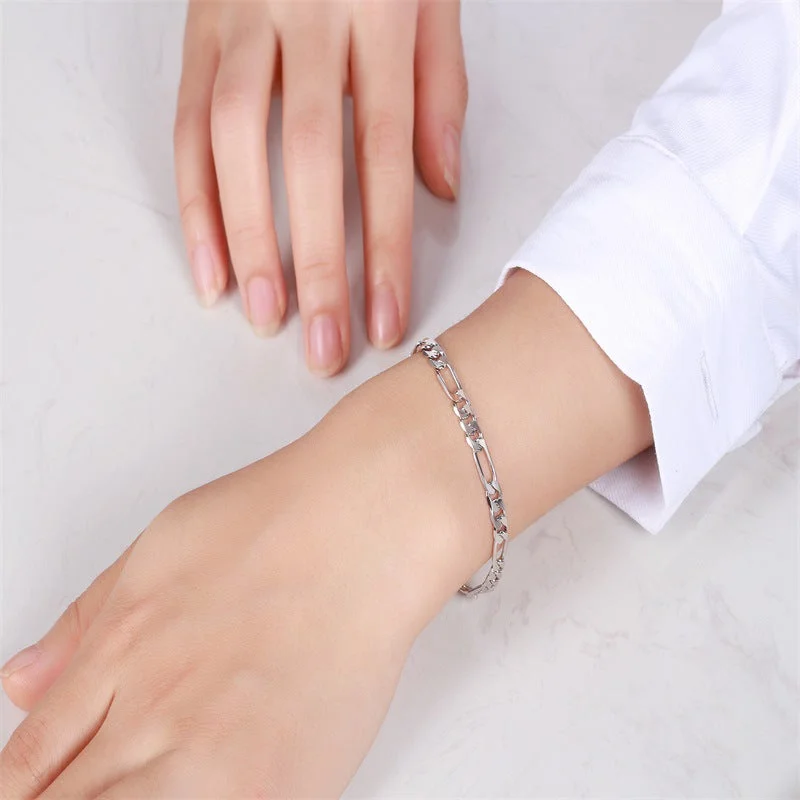 Women's Fashion Sterling Silver BraceletMesh bra