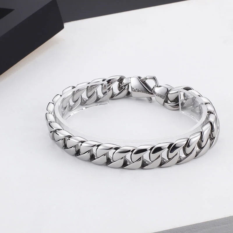 Fashion Polishing Stainless Steel Men's BraceletMaximizer bra