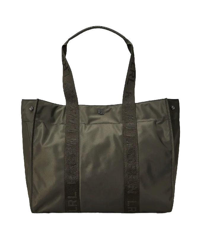 Nylon Extra-large Stevie Tote Bag - Green