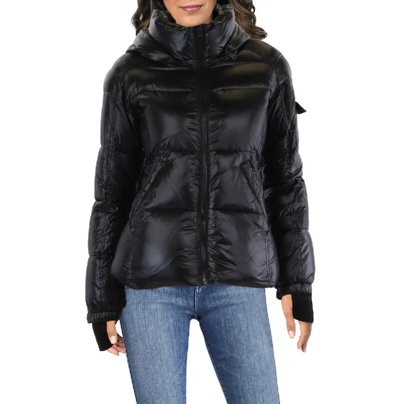 Track JacketsKylie Womens Quilted Gloss Puffer Jacket