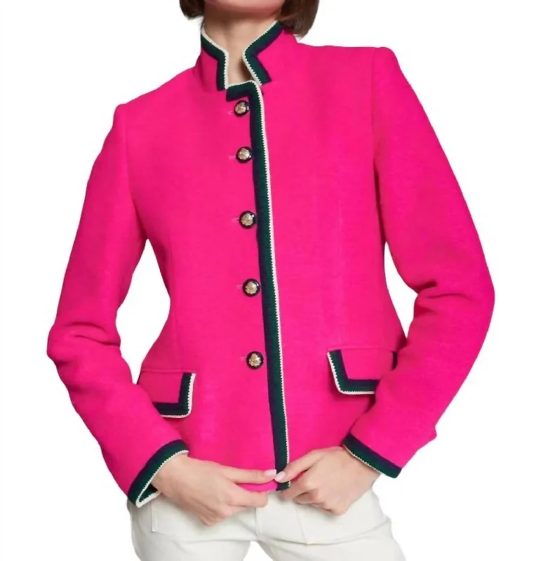 Travel JacketsDorethea Jacket In Hot Pink