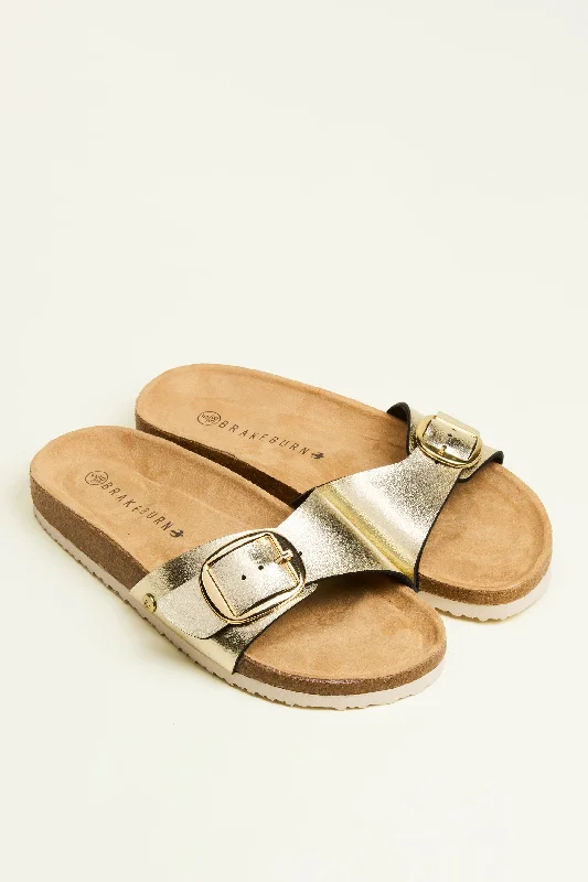 Military JacketsGold Strap Sandals