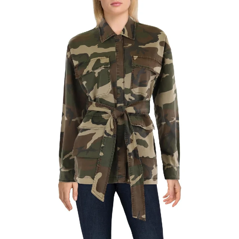 Fleece JacketsWomens Camo Uniform Utility Jacket