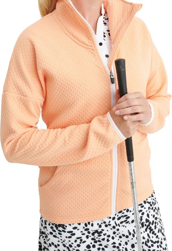 Luxury JacketsWomen's Sunningdale Women Golf Jacket In Apricot