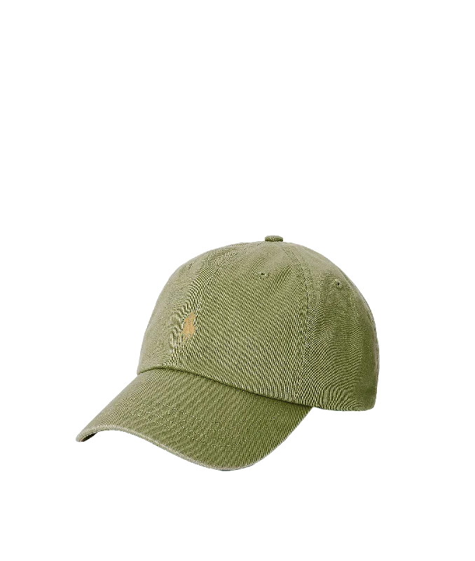 Cotton Chino Baseball Cap - Green