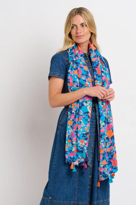 Velvet JacketsBloom Floral Scarf