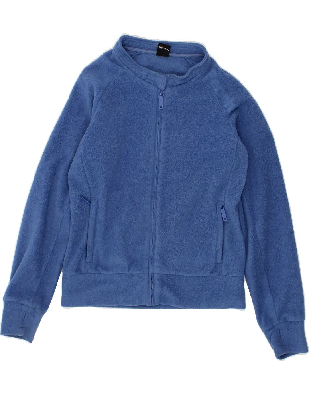 High-Fashion JacketsBENCH Womens Fleece Jacket UK 14 Large Blue Polyester