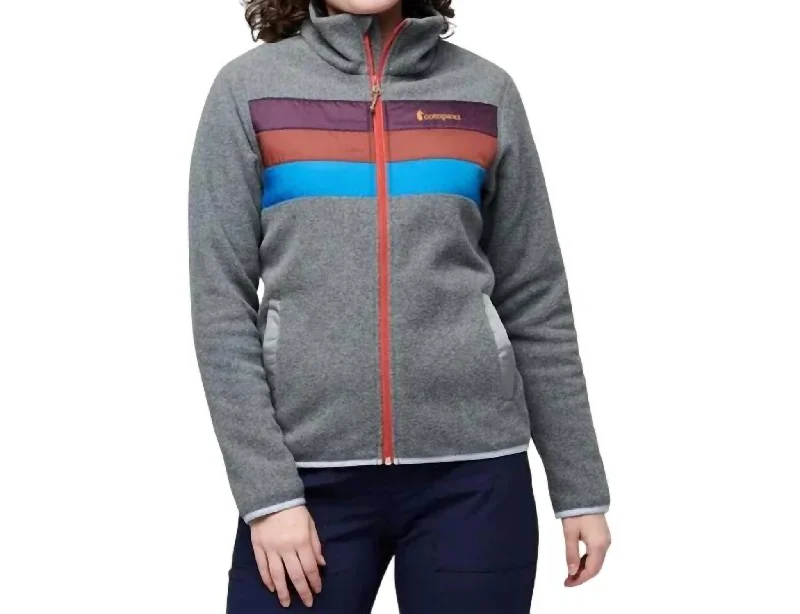 Cotton JacketsWomen's Teca Fleece Full-Zip Jacket In Passing Time