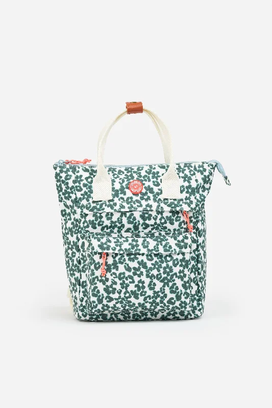 Cropped JacketsLeopard Floral Backpack