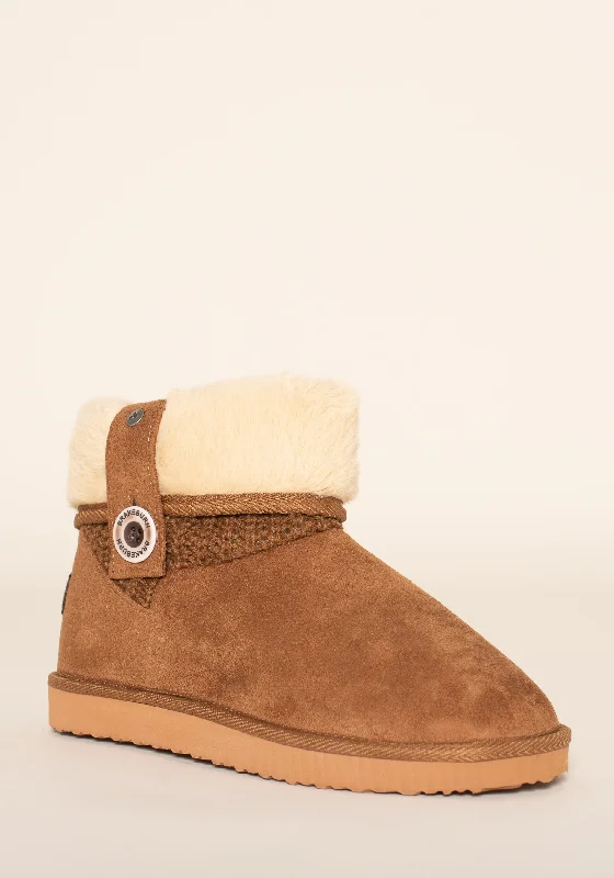 Summer JacketsFur Top Button Boot