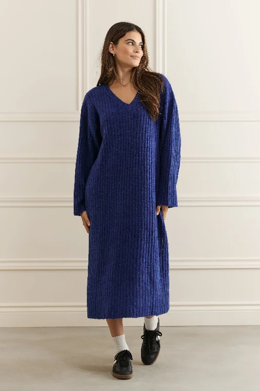 Robe longue en tricot - 2158