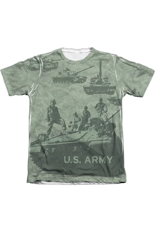 U.S. ARMY Tank Up Adult Poly/Cotton Short Sleeve TeeGym tank