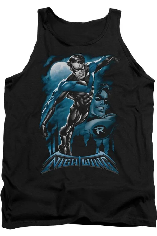 Batman All Grown Up Adult Tank TopThermal vest