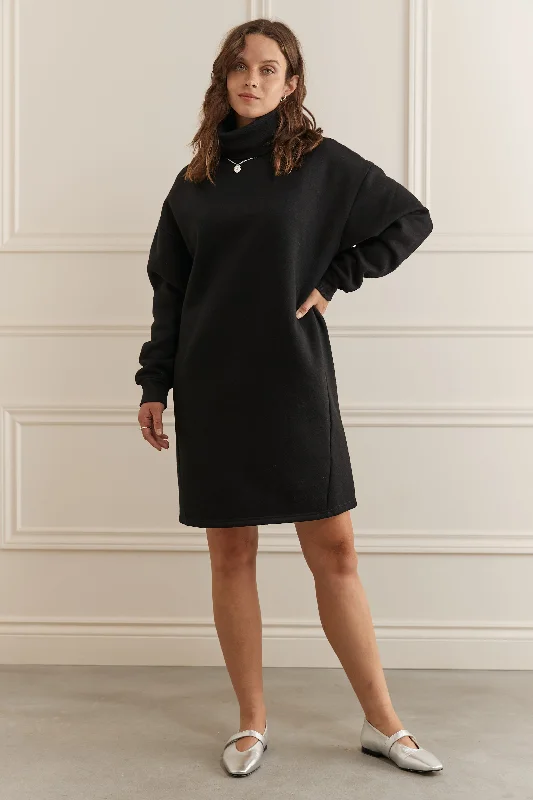 Robe sweat à col roulé - 2099