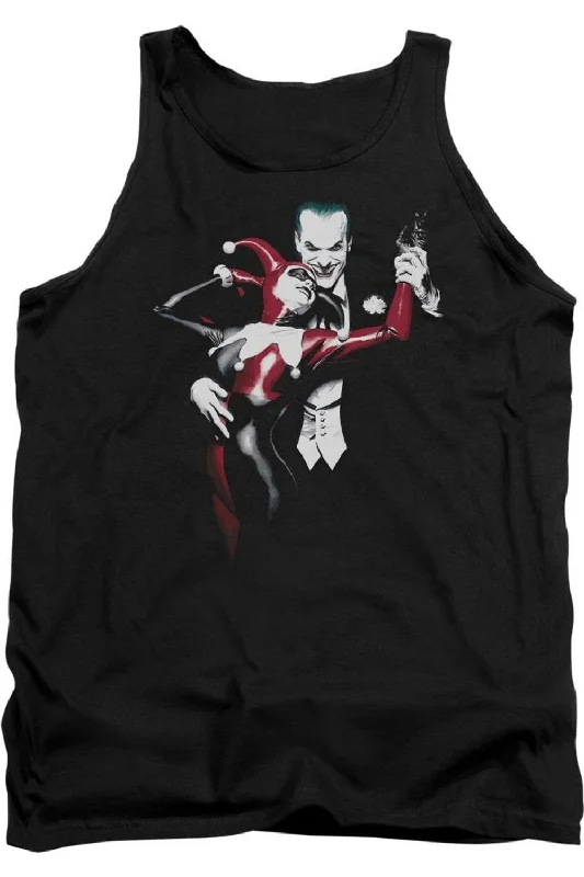 Batman Harley And Joker Adult Tank TopBreathable tank