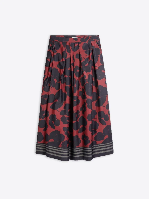 Full a-line skirtVelvet Skirt