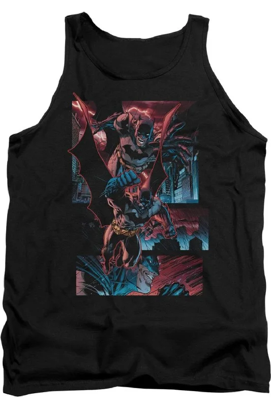 Batman Dark Knight Panels Adult Tank TopLightweight hoodie