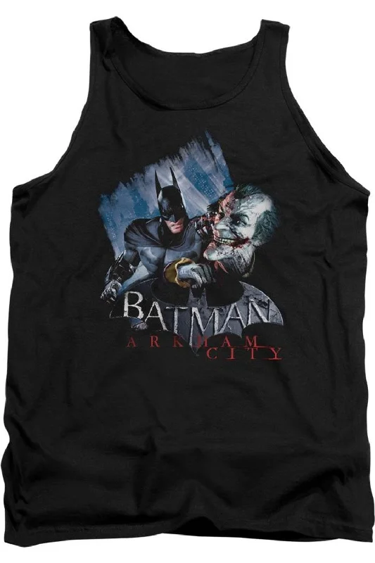 Batman Arkham City Jokes On You! Adult Tank TopRunning hoodie