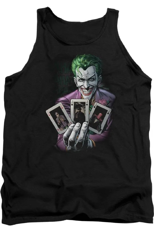 Batman 3 Of A Kind Adult Tank TopBreathable tank