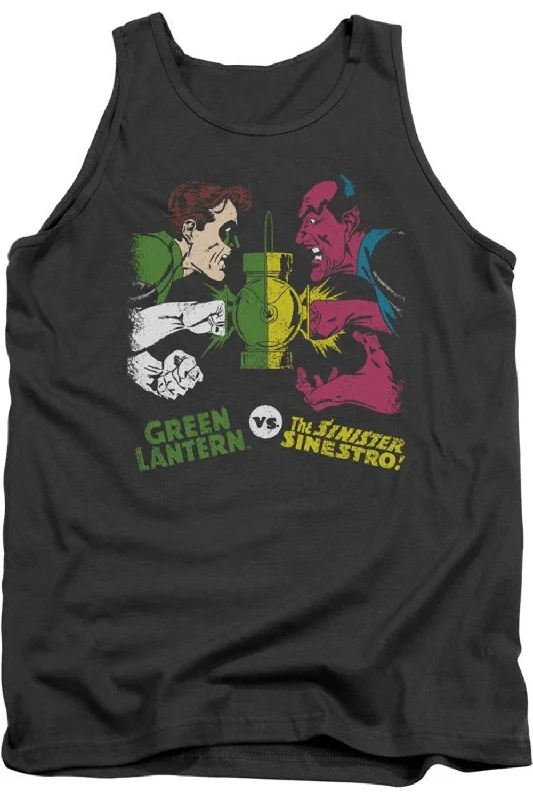 DC Comics Gl Vs Sinestro Adult Tank TopTraining singlet