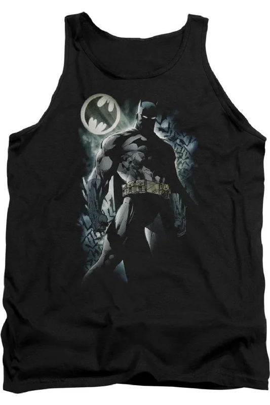 Batman The Knight Adult Tank TopCompression jacket