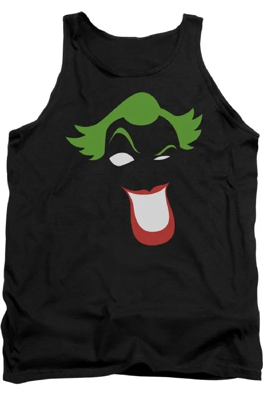 Batman Joker Simplified Adult Tank TopGym tee