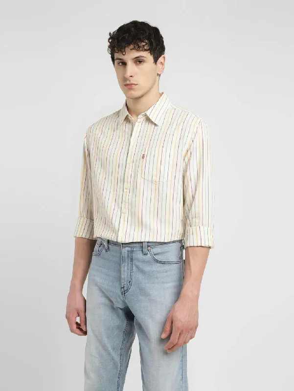 Men's Striped Slim Fit ShirtRelaxed Fit Shirts