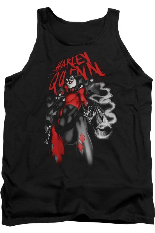 Batman Down The Barrel Adult Tank TopGym hoodie