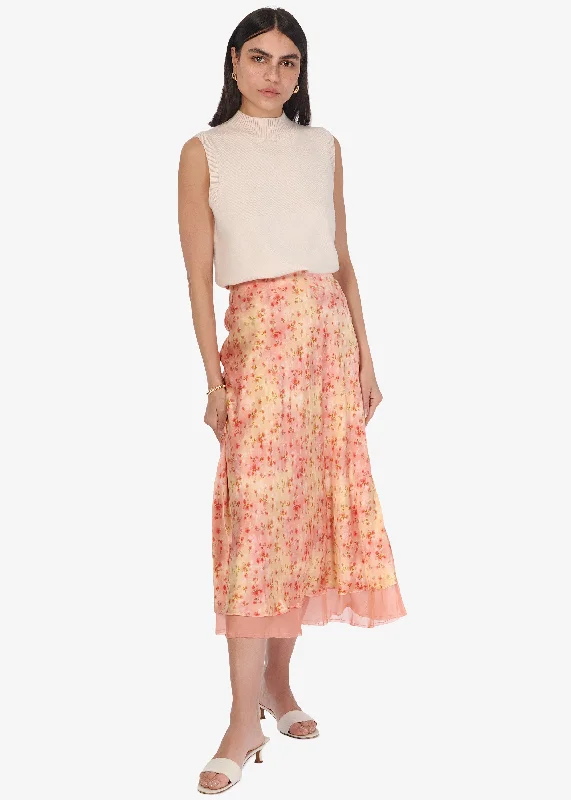 Genoa Skirt Sunset DitsyBusiness Skirt