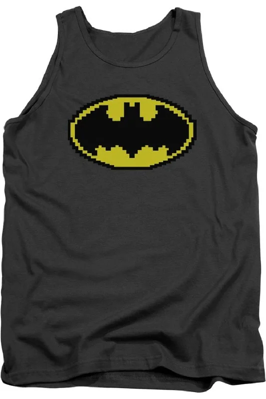 Batman Pixel Symbol Adult Tank TopWindproof vest