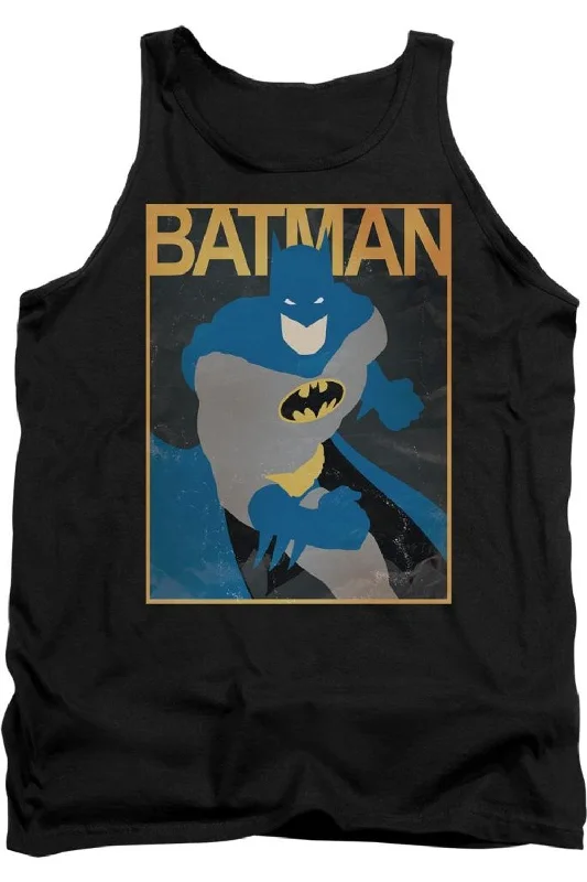 Batman Simple Bm Poster Adult Tank TopRunning singlet