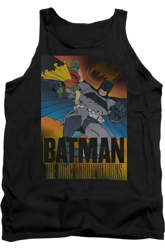 Batman Dk Returns Adult Tank TopRunning tee