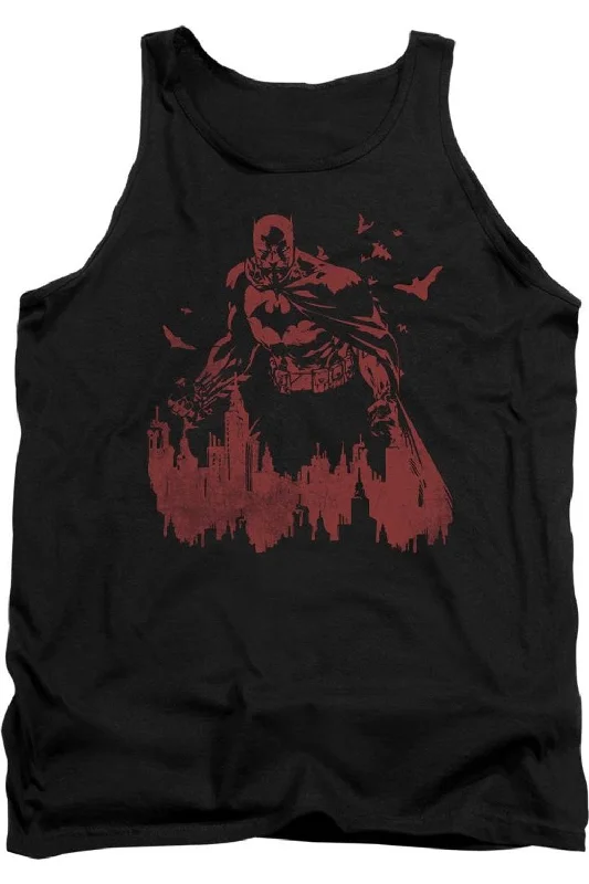 Batman Red Knight Adult Tank TopTrail hoodie