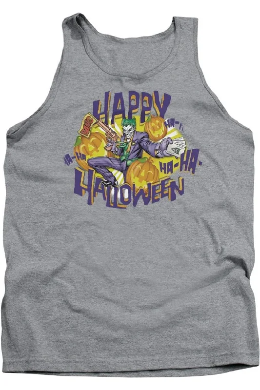 Batman Ha Ha Halloween Adult Tank TopMesh vest