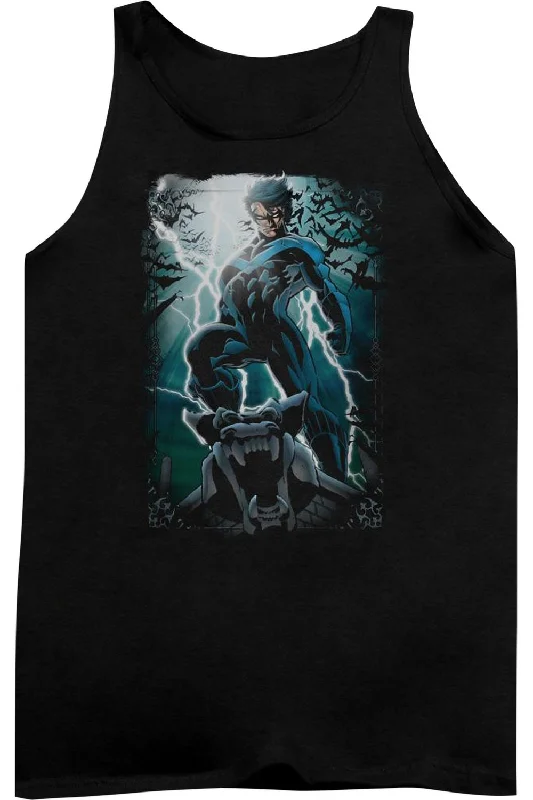 Batman Night Light Adult Tank TopWaterproof tank