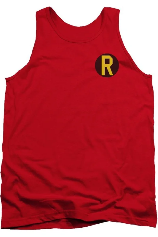 DC Comics Robin Logo Adult Tank TopCompression vest