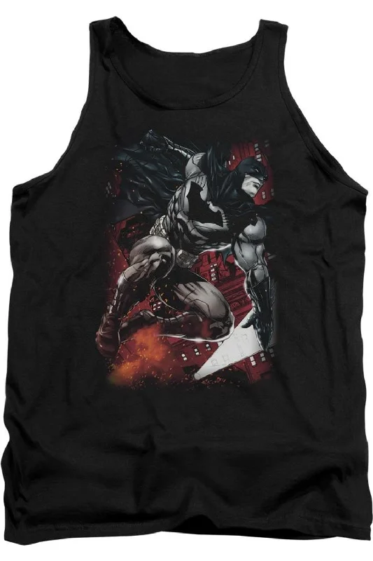 Batman Sparks Leap Adult Tank TopBreathable vest