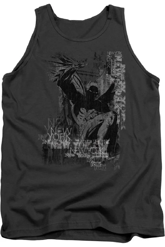 Batman The Knight Life Adult Tank TopHigh-visibility tank