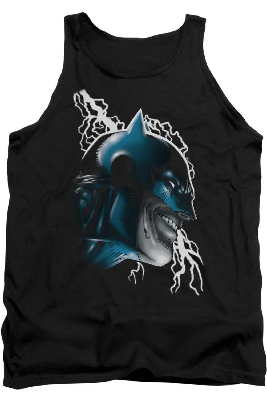 Batman Crazy Grin Adult Tank TopHiking jacket