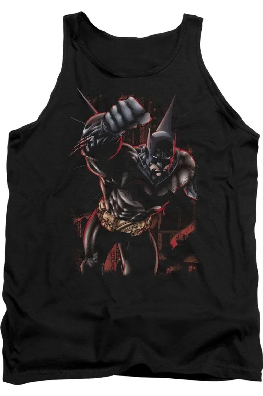 Batman Crimson Knight Adult Tank TopReflective hoodie