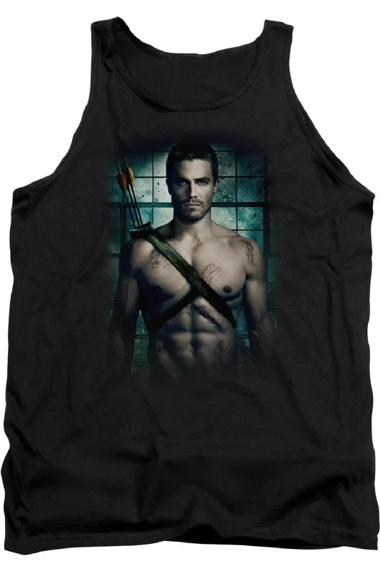 Arrow Shirtless Adult Tank TopCompression hoodie