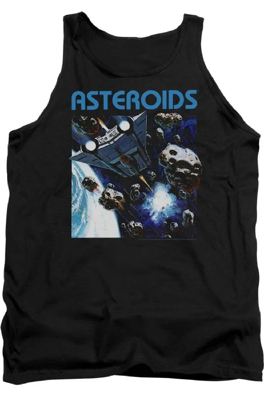 Atari 2600 Asteroids Adult TankCycling hoodie