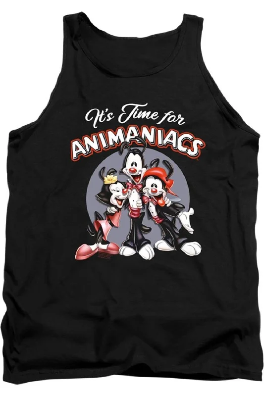 Animaniacs Its Time For Adult Tank TopReflective vest