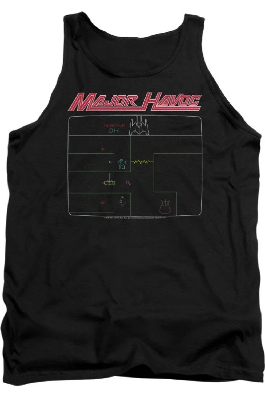 Atari Major Havoc Screen Adult TankGym jacket