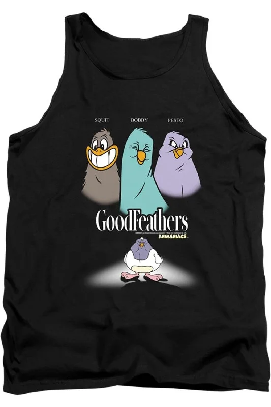 Animaniacs Goodfeathers Adult Tank TopRunning tee