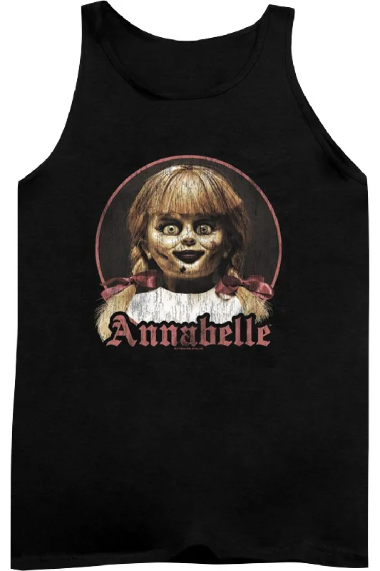 Annabelle Annabelle Portrait Adult Tank TopGym hoodie