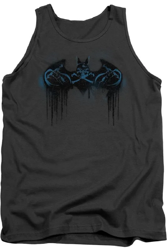 Batman Run Away Adult Tank TopHigh-visibility tank