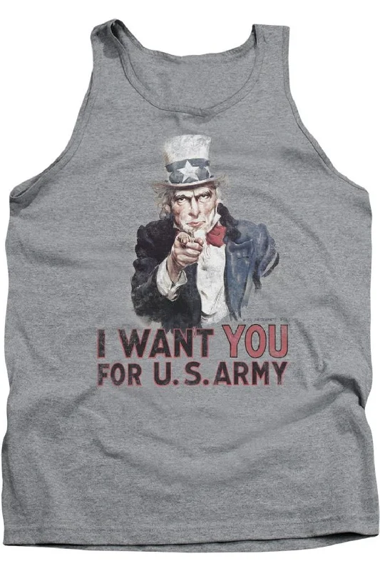 U.S. ARMY I Want You Adult TankPerformance singlet