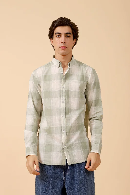 BUTTON DOWN CHECK SHIRTFormal Shirts