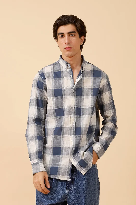 BUTTON DOWN CHECK SHIRTOversized Shirts